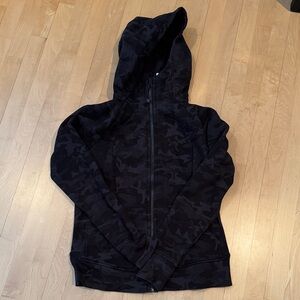 lululemon athletica Black Camo Hoodie